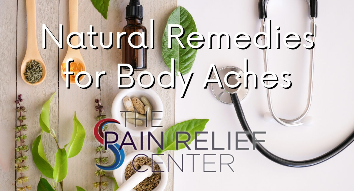 natural remedies for body aches
