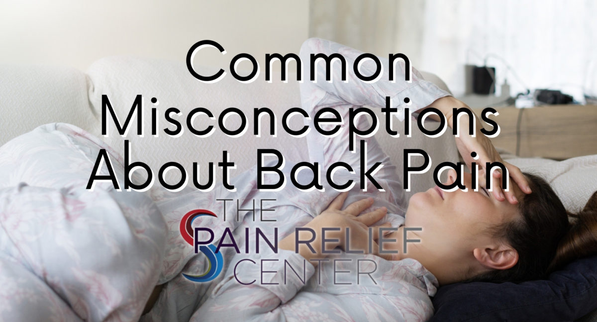 back pain misconceptions