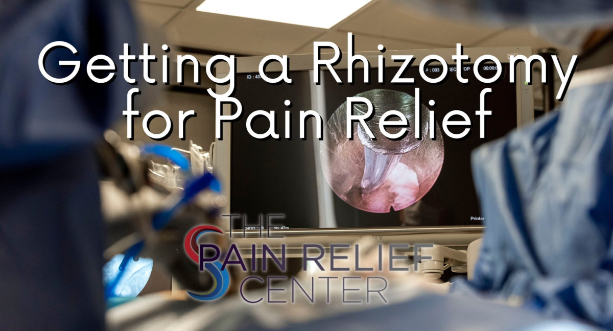 Rhizotomy for Pain Relief