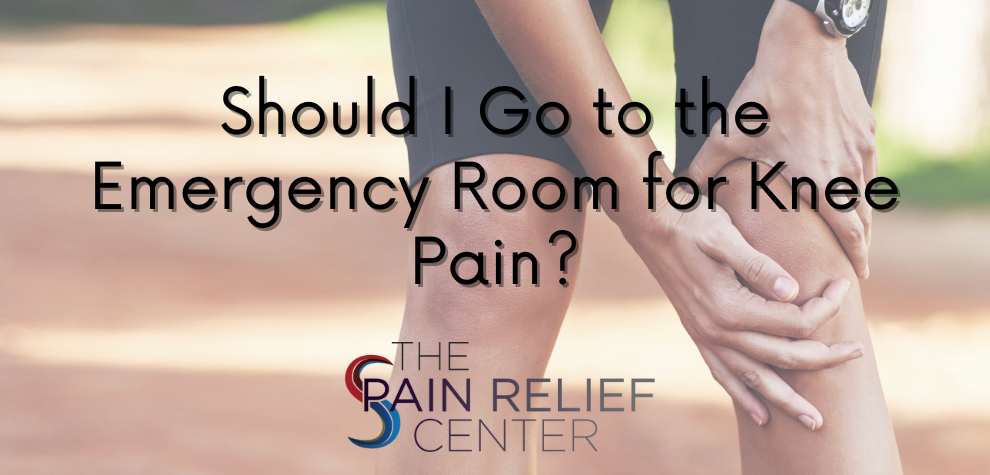 ¿Debo ir a la sala de emergencias por dolor de rodilla?